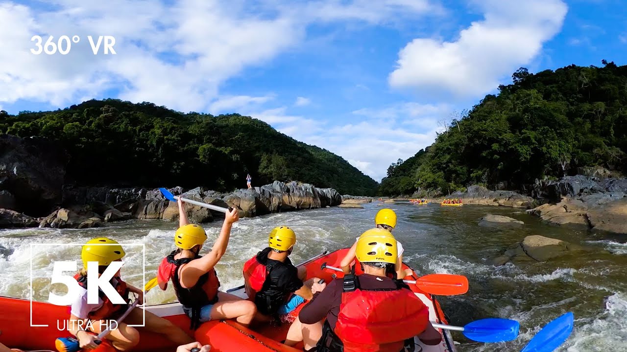 360° VR Adventure - Whitewater Rafting In Australia - 5K 360° Virtual Reality