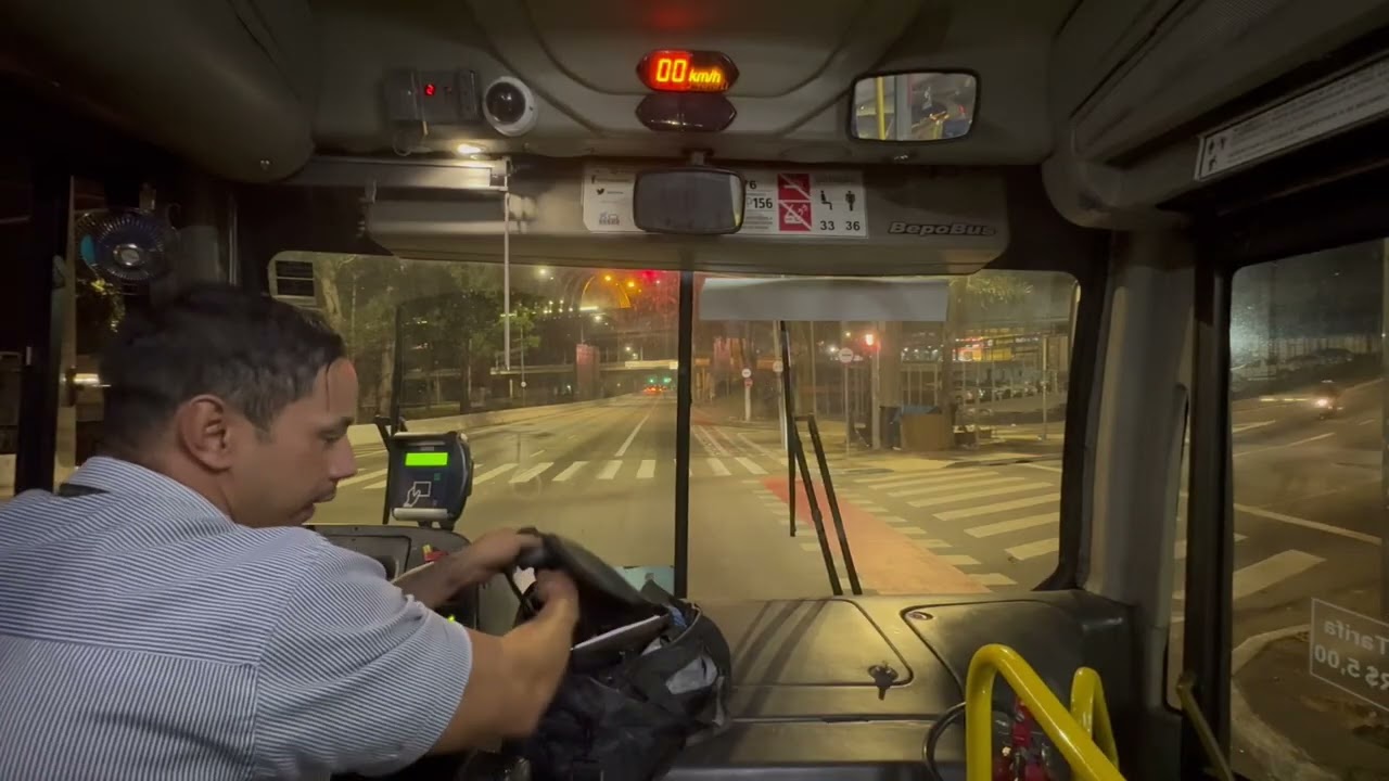 Finalizando mais um dia de trabalho após o abastecimento 