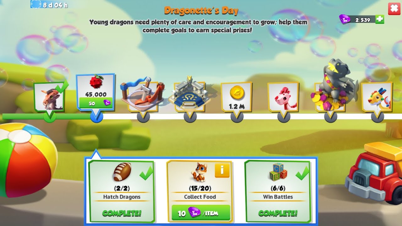 #DML Event Dragonette's Day guide per tier