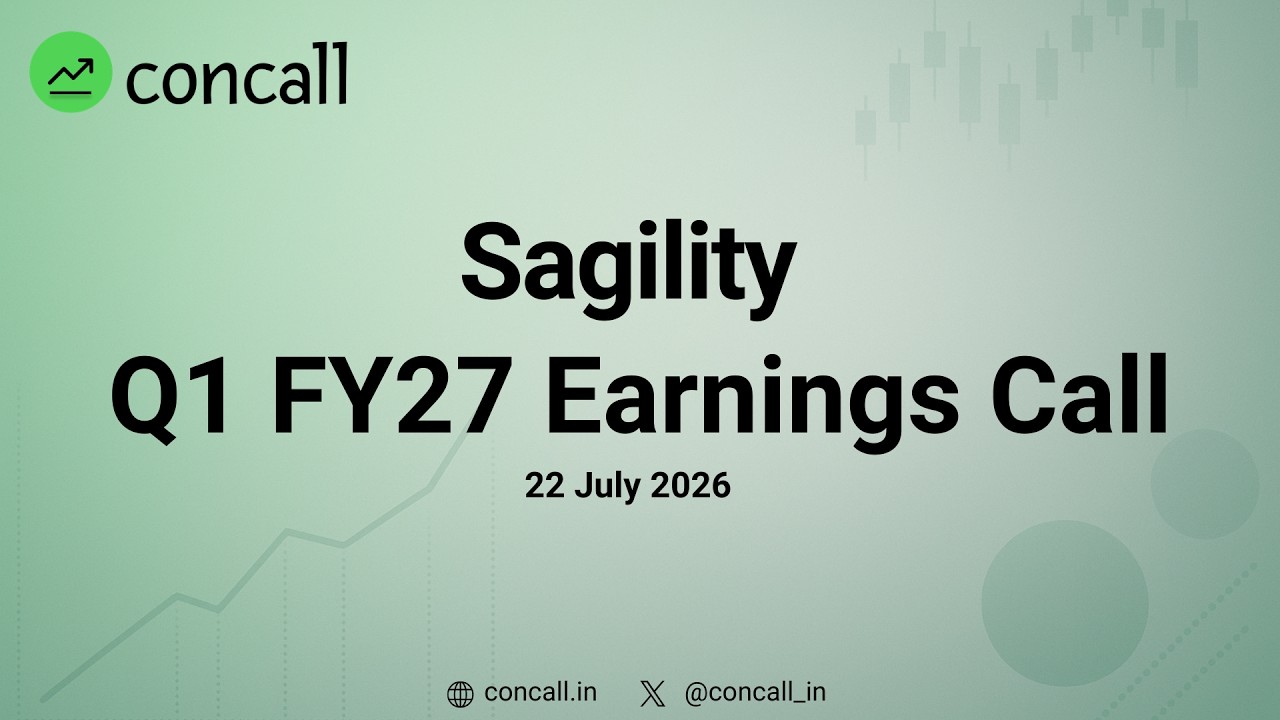 Sagility Q1 FY27 Earnings Conference Call | Concall.in