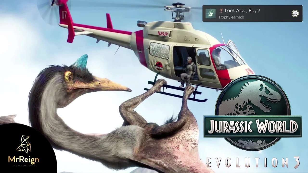 Jurassic World Evolution 3: Посмотрите на меня, ребята! Руководство по трофеям — Как уничтожить в...