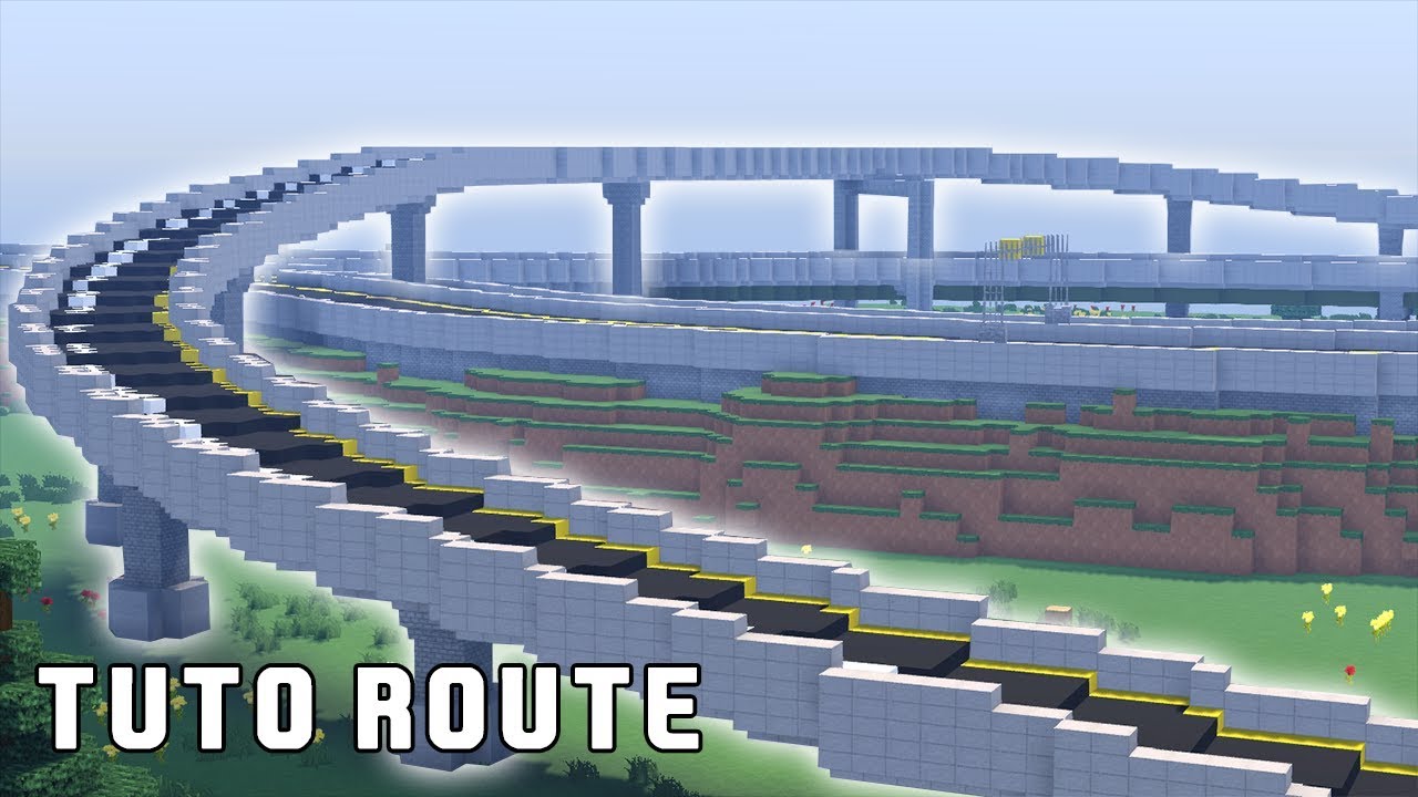Tuto Minecraft | Bretelle d'Autoroute !