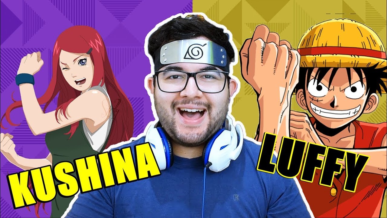 RAPS DA KUSHINA E DO LUFFY - NARUTO & ONE PIECE (REACT 2 EM 1 | FELÍCIA ROCK & DAARUI)