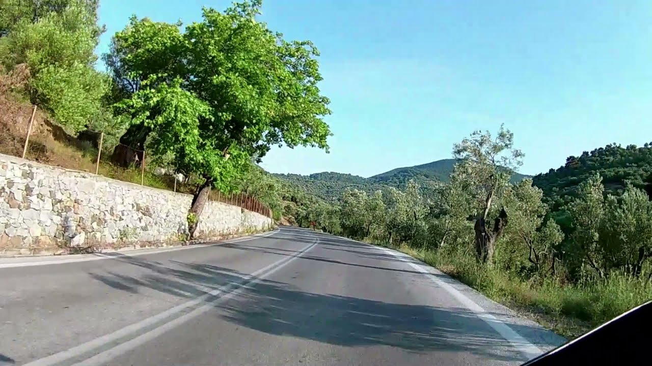 Ride up with me from Petra Crossroad to Lafionas view point (Lesvos)
