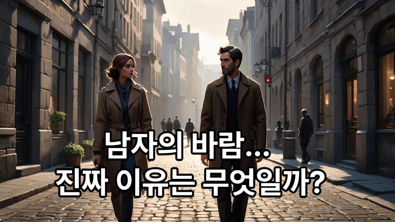 남자의 바람...진짜 이유는 무엇일까?