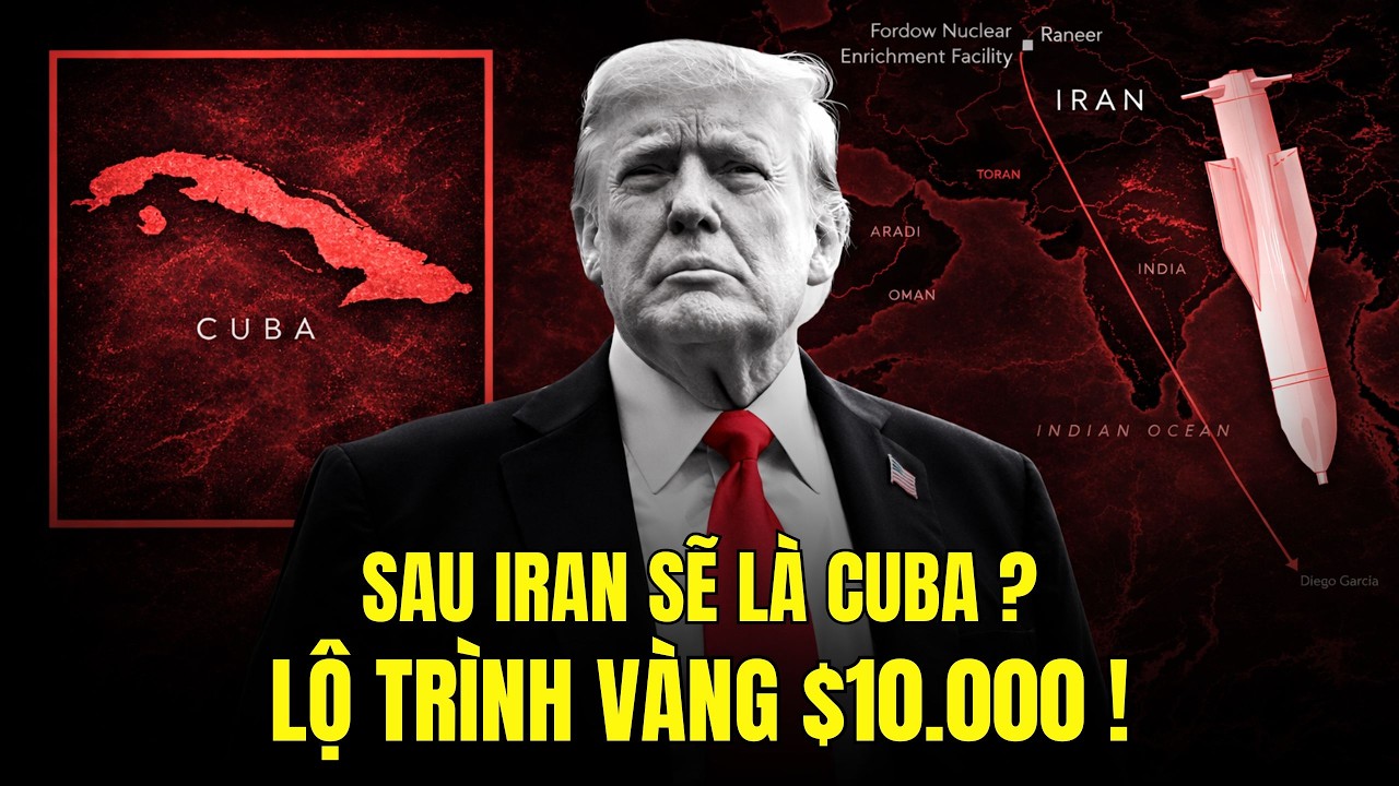 Jim Rickards: Sau IRAN Sẽ Là CUBA – Vàng Đang Tiến Tới $10000?