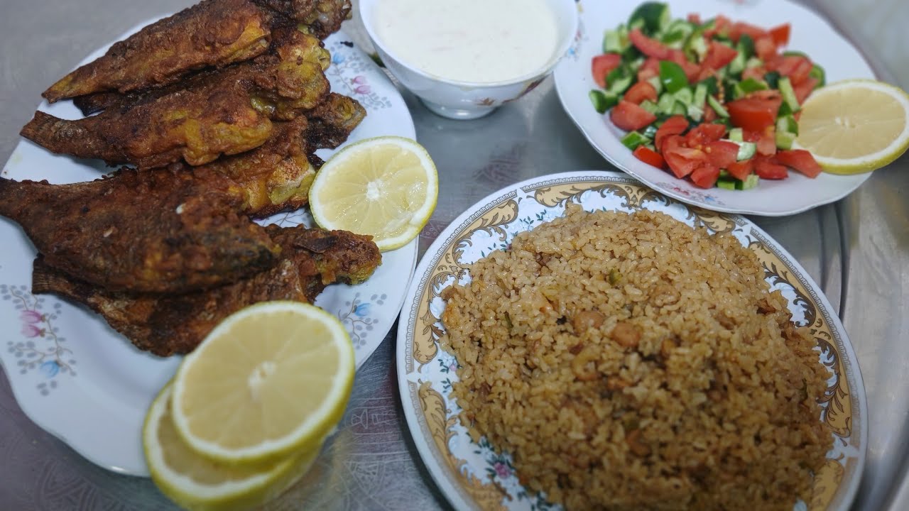 رز بالجمبرى والخضار 