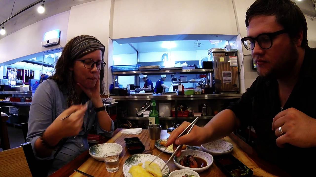 Seogwipo Olle Market and 우정회센터 Fish Restaurant, Seogwipo, Jeju Island, South Korea