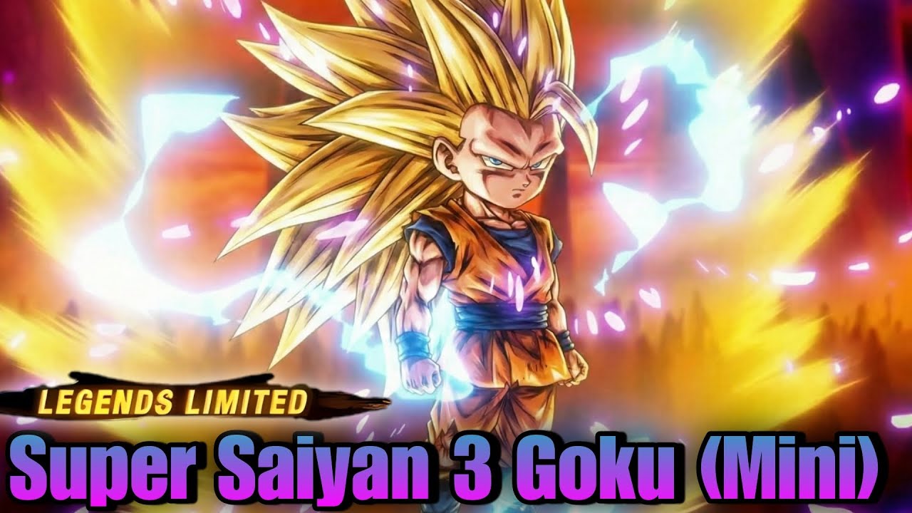 Super Saiyan 3 Goku (Mini) (LL) Character Spotlight | DRAGON BALL LEGENDS Concept