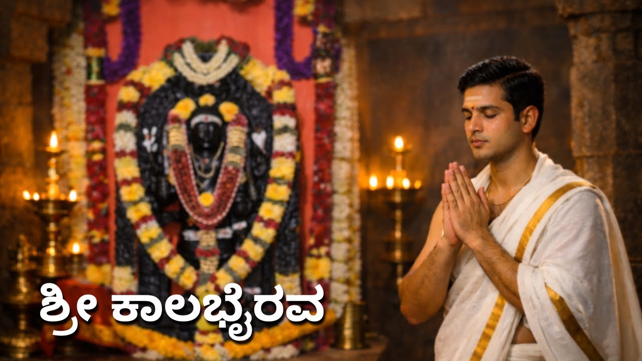 Kala Bhairava Mantra | Deep Voice | Protective & Peaceful Energy