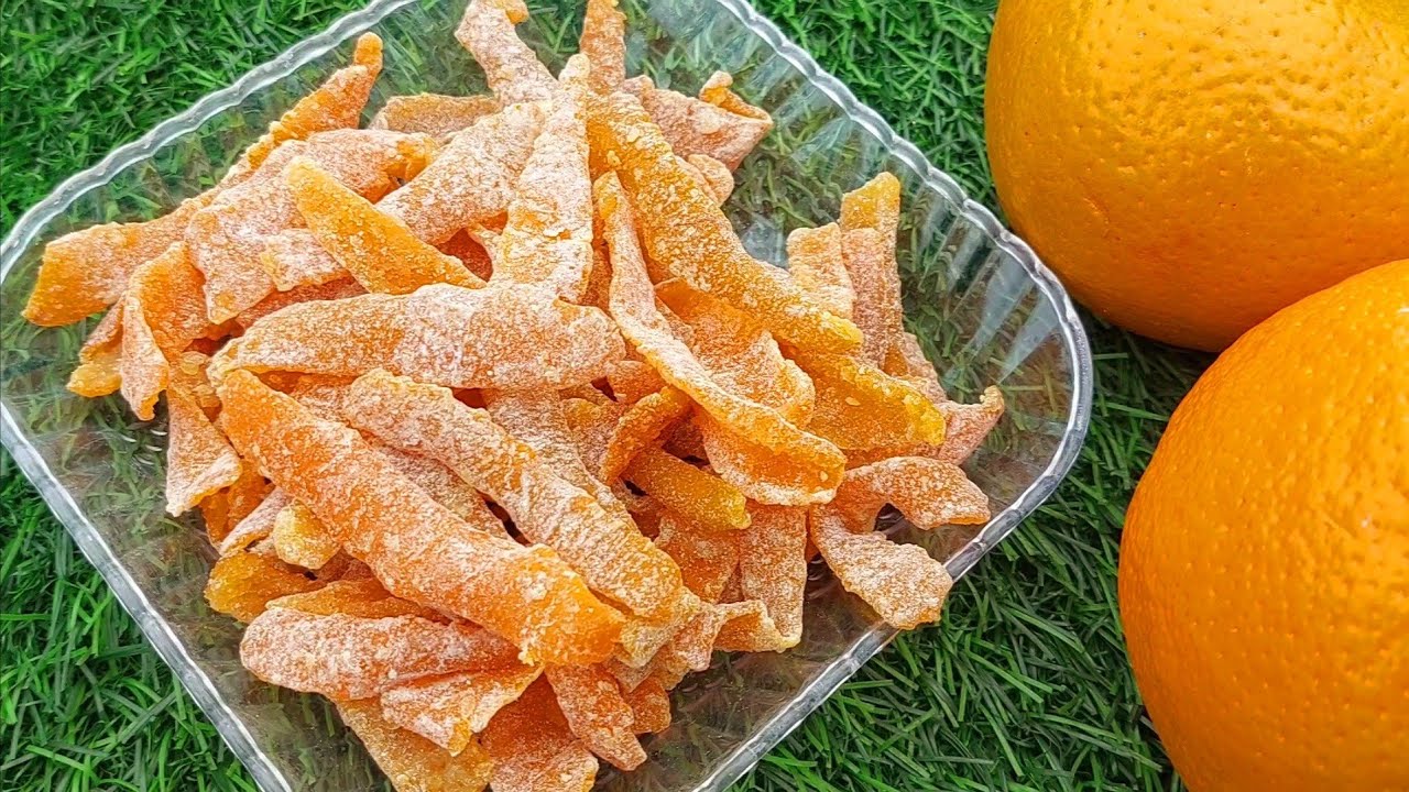 अब बनाए संतरे के छिलकों से कैंडी घर पर इस ट्रीक के साथ | Candied Orange Peel | Kids Special