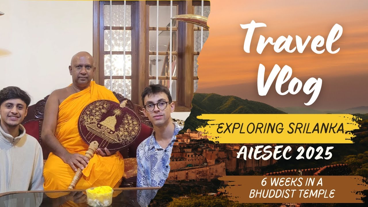 Srilanka trip 2025 via AIESEC| Megammana Royal Temple Kandy