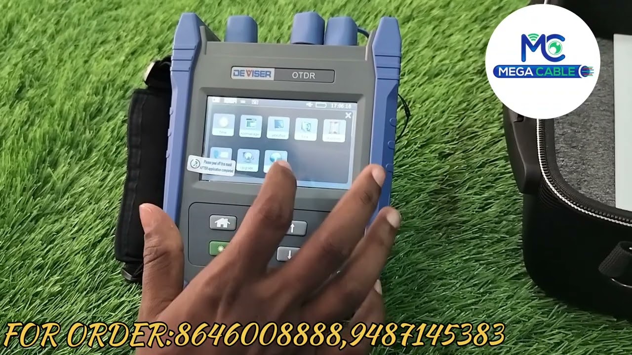 DEVISER OTDR AE1001 UNBOXING @megacablethanjavur2439 