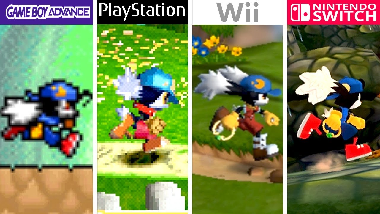 Evolution of Klonoa Games