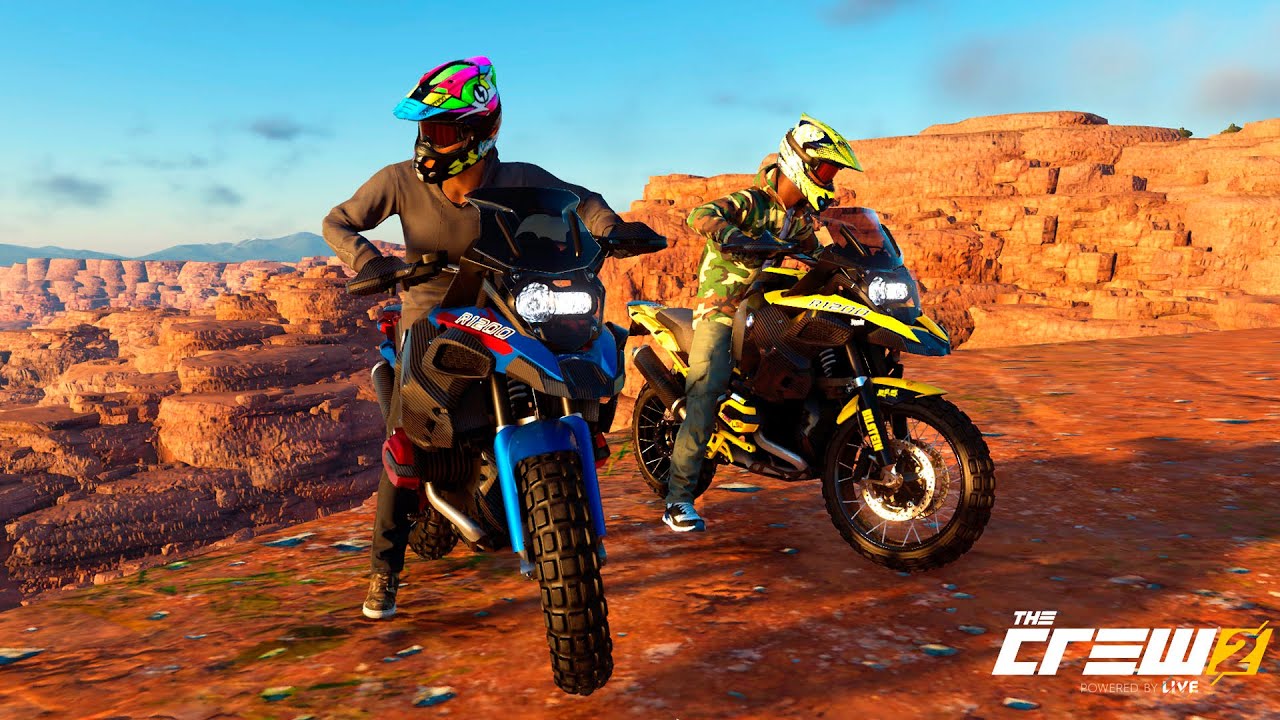 ¡GRAN AVENTURA RUMBO AL GRAN CAÑÓN EN BMW R1200! - The Crew 2 Online