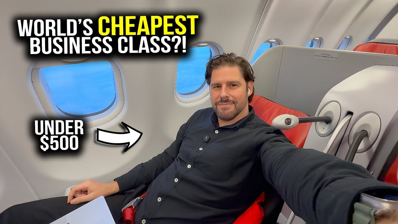 Самый дешёвый в мире перелёт бизнес-классом в Китай! Обзор AirAsia Premium Flatbed