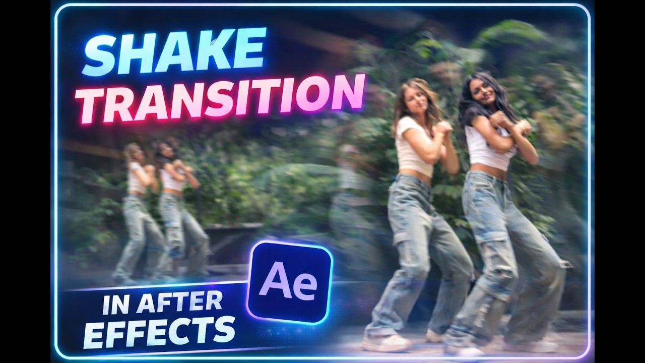 After Effects Shake Transition Tutorial | Create Smooth Camera Shake Effect | Harry Tutorial