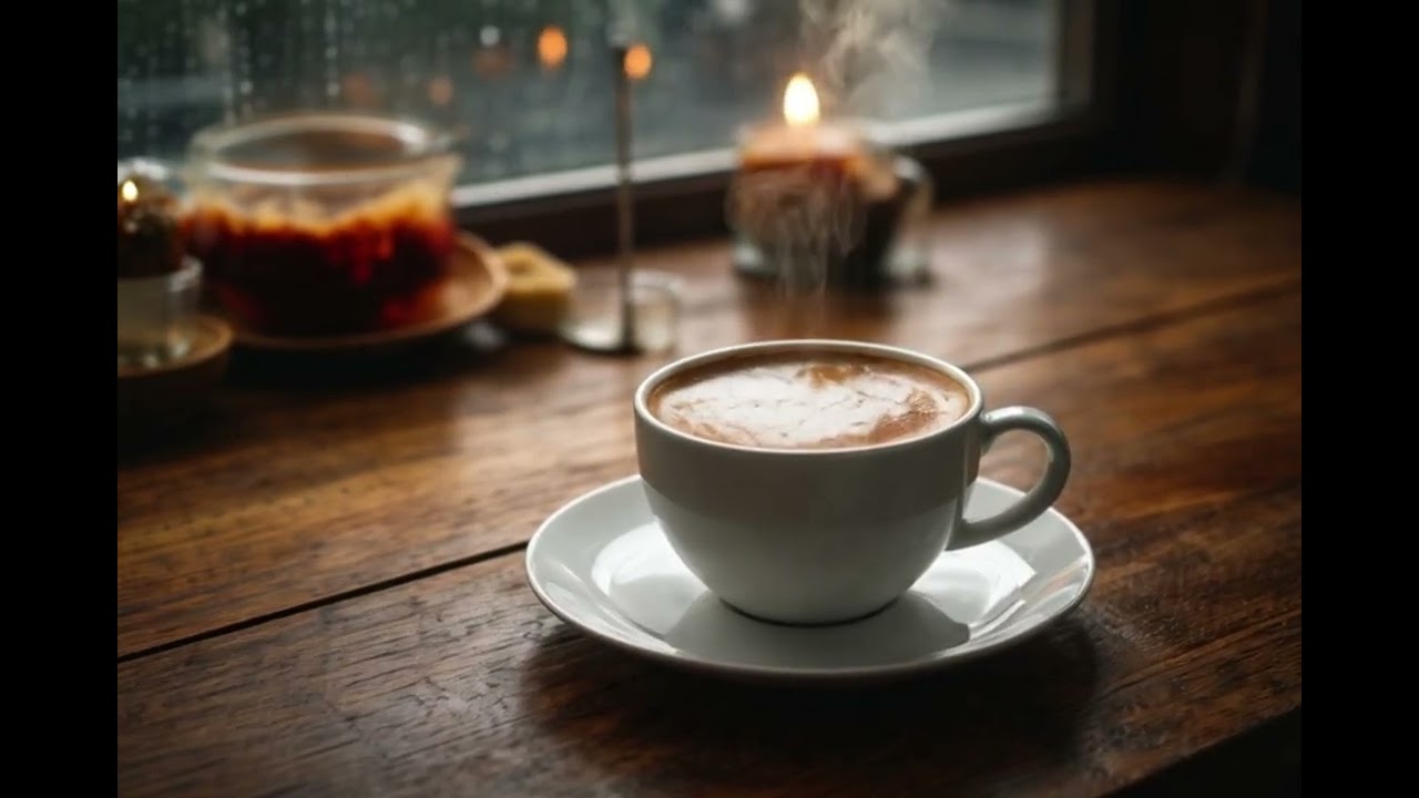 봄 카페 음악 ☕ 공부·작업·아침을 위한 편안한 재즈 & 로파이 음악 카페아침음악