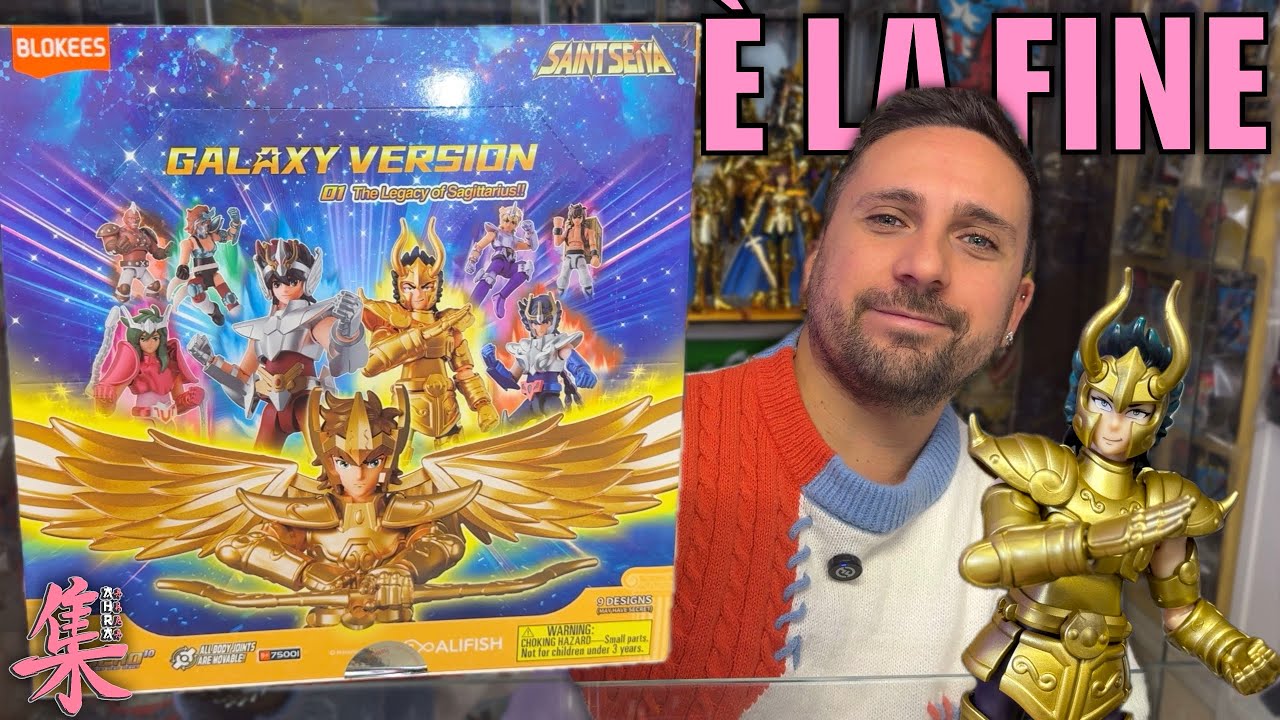 APRO UN BOX DI MINI BLOKEES GALAXY VERSION SAINT SEIYA - I MINI MODEL KIT DALLA QUALIT&Agrave; INCREDIBILE
