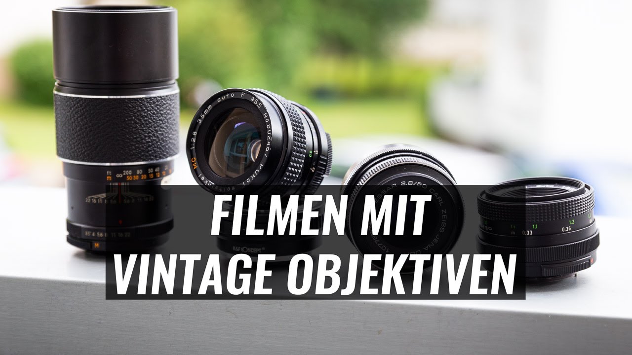 3 Kriterien, in denen Vintage Objektive besser als moderne Objektive sind! | Analoge Objektive