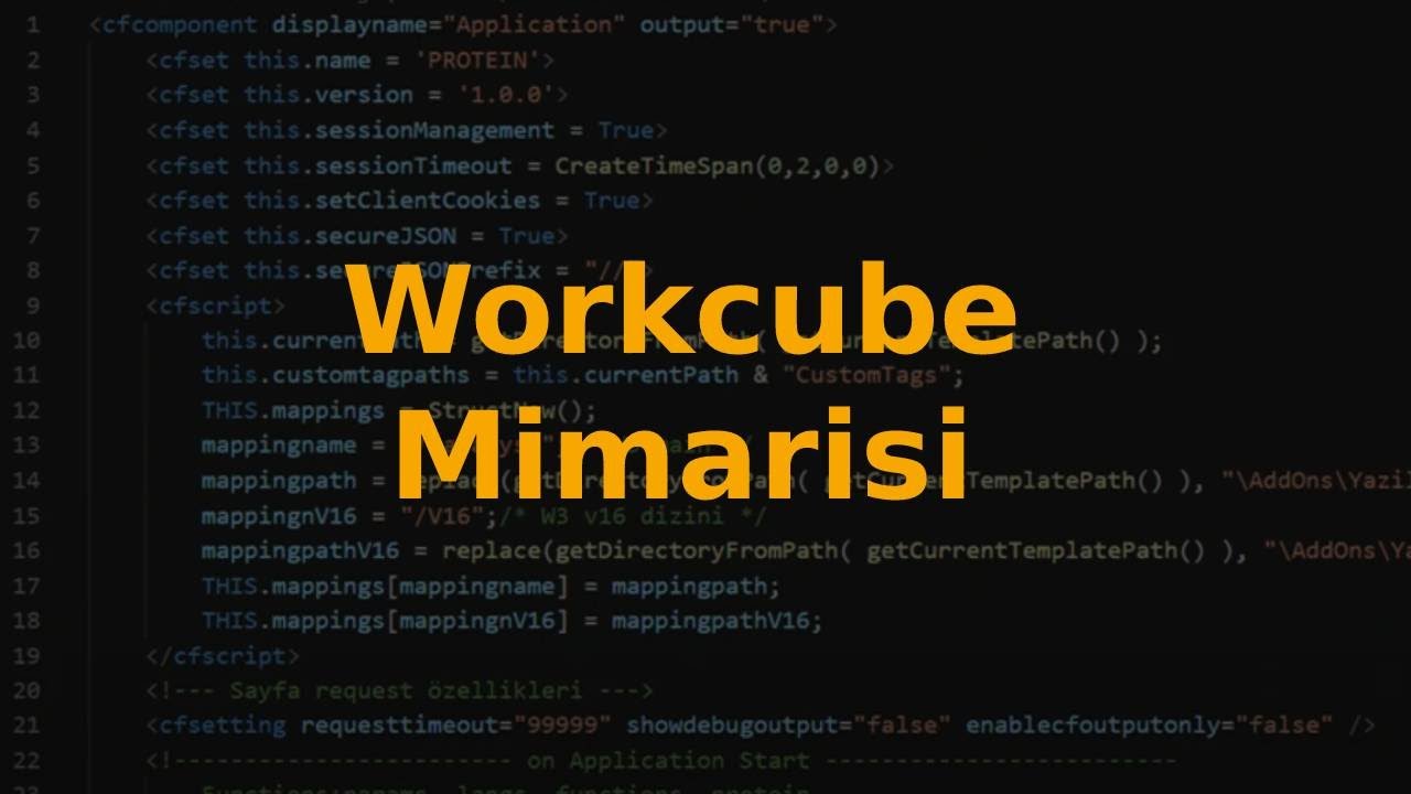 Workcube Mimari - Coder Fundamental / 1