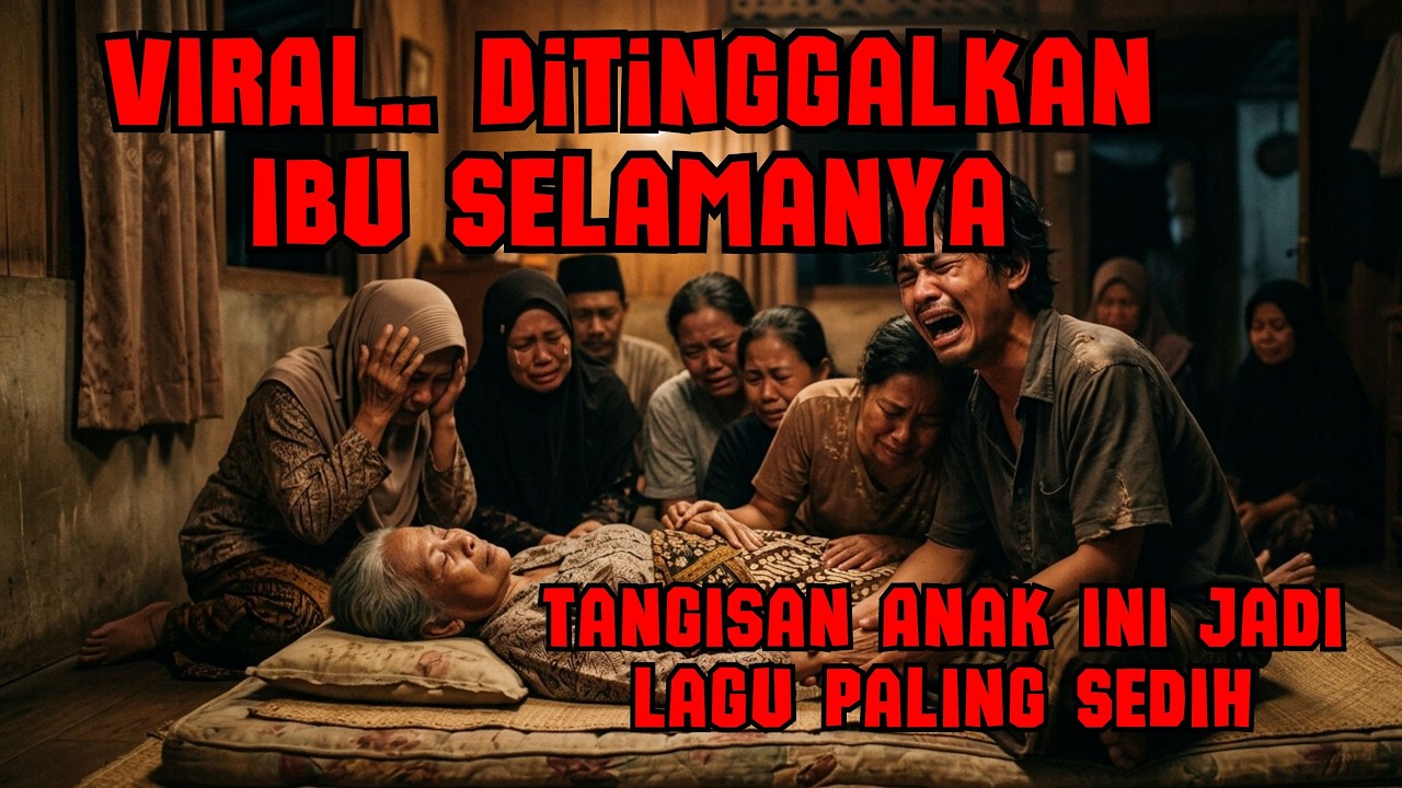 VIRAL.. Ditinggalkan Ibu Selamanya - Tangisan Anak Ini Jadi Lagu Paling Sedih