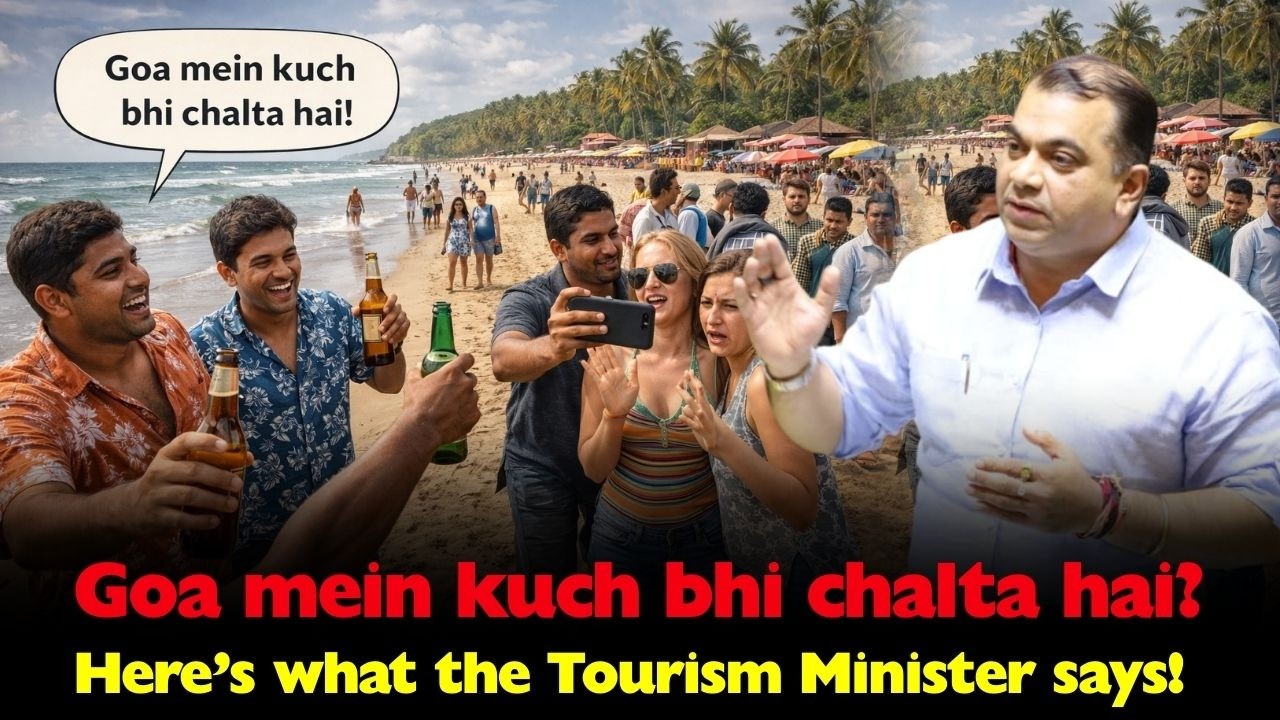 Goa mein kuch bhi chalta hai?Here’s what the Tourism Minister says!#Goa #Goanews #Tourist #Assembly