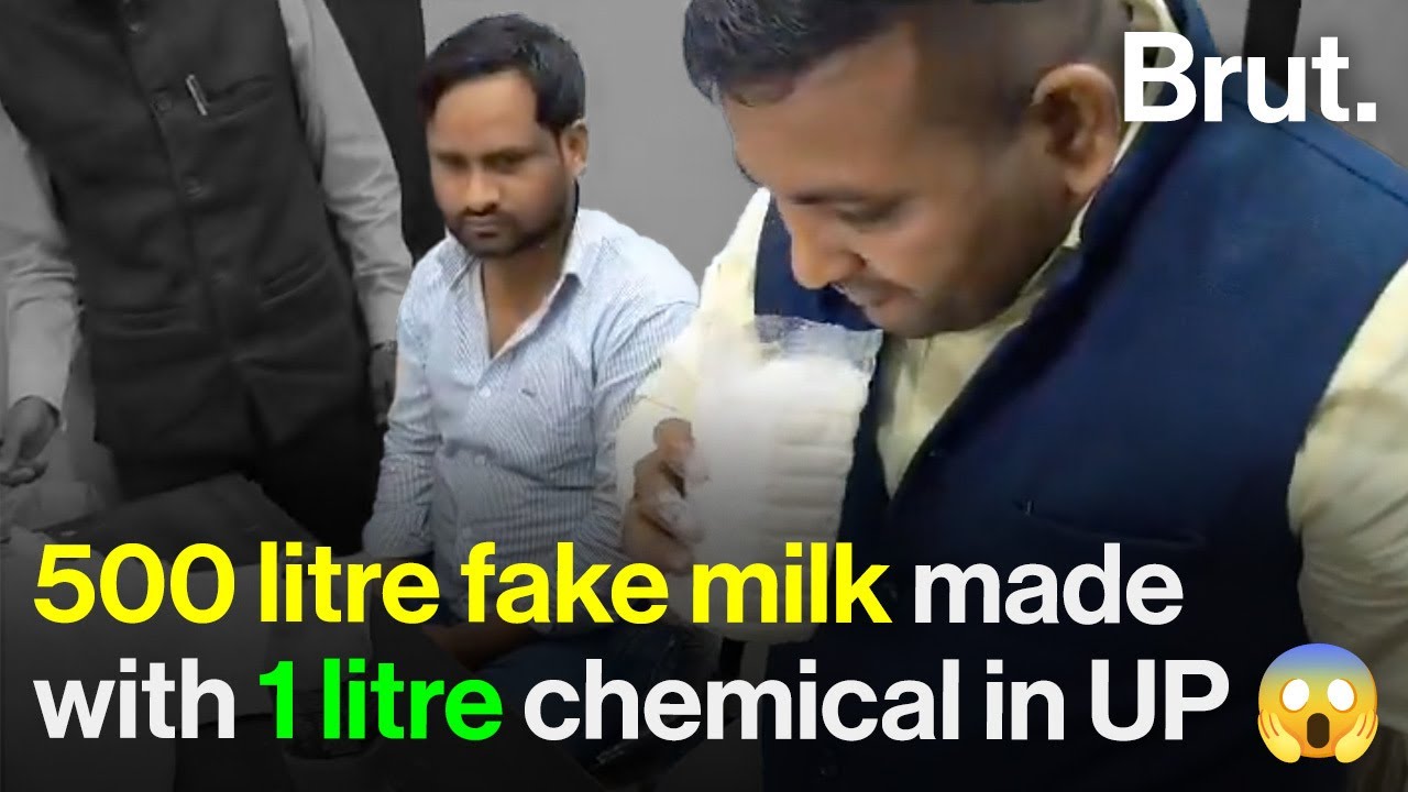 Fake milk scam busted in UP