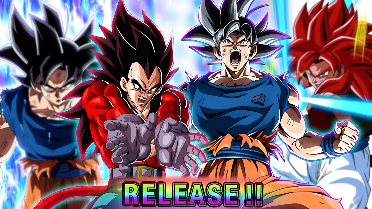 LR UI GOKU + EVO VEGETA & LR SSJ4 VEGETA + SSJ4 GOKU SUMMONS! 11th Anniversary LIVE!