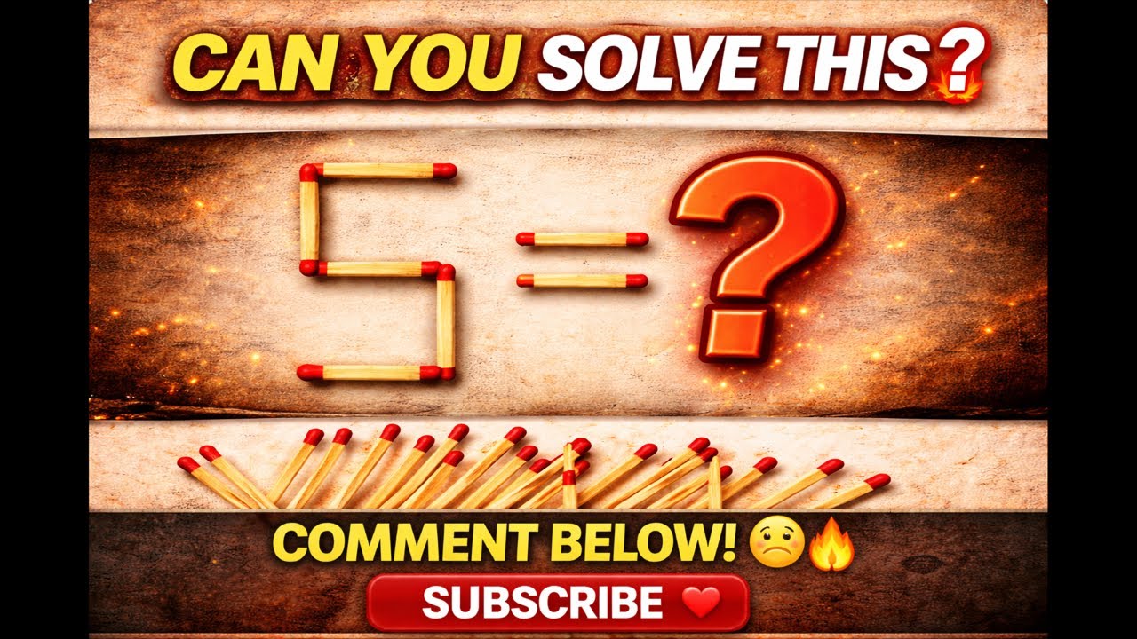 …. 🎯 👉 99% FAIL 😳 Can You Solve This Puzzle? | 5 = ? 🧠🔥 Body Dignity is live