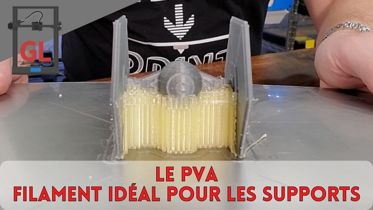 Le PVA : Filament idéal pour les supports👌