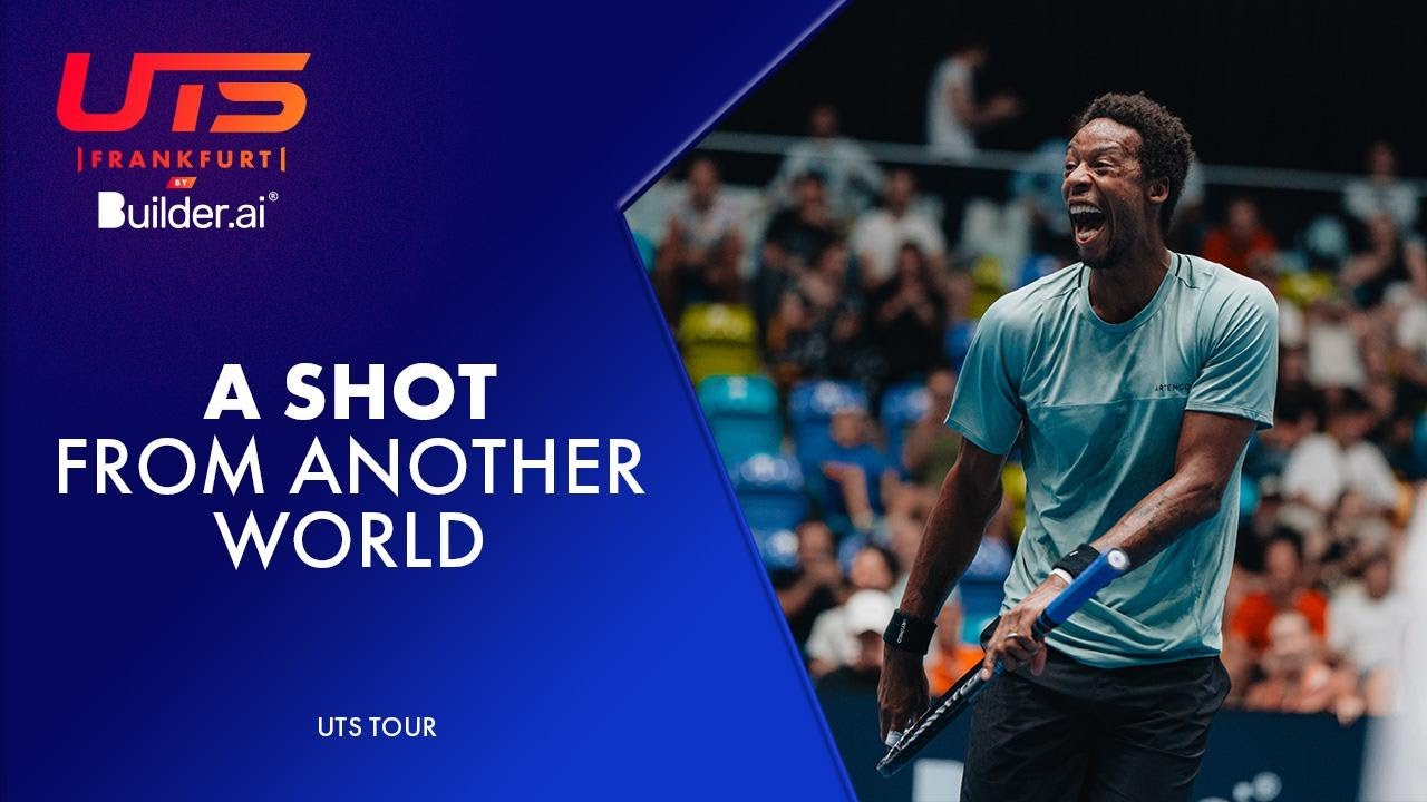 Monfils: A shot from another world in Frankfurt