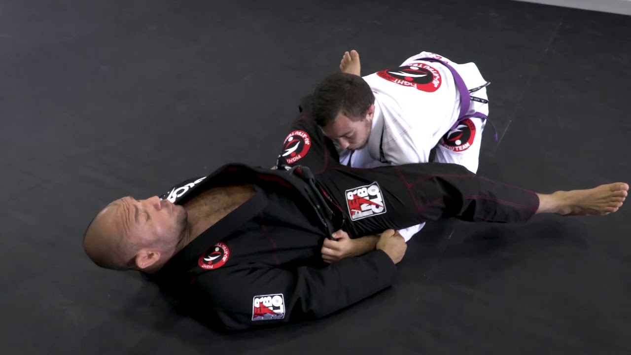 Double under defense to sweep by Roberto “Cyborg” Abreu