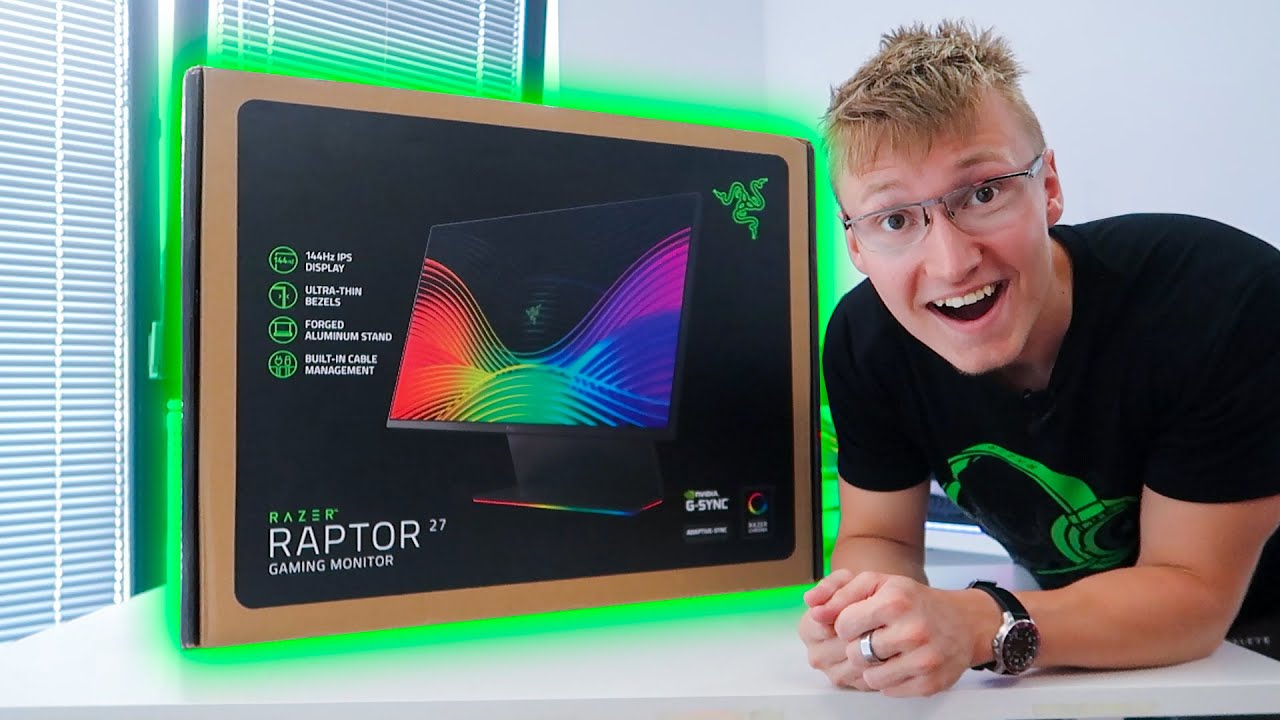 Компания RAZER прислала мне свой игровой монитор RAPTOR 27
