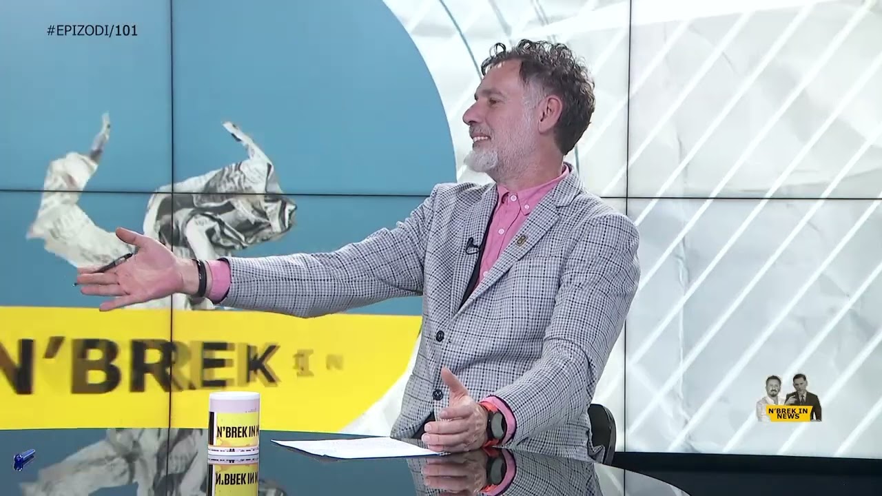 NBREK IN NEWS EPIZODI 101 EMISION SATIRIK ME @fadilnveseli @Jetonzogjiani