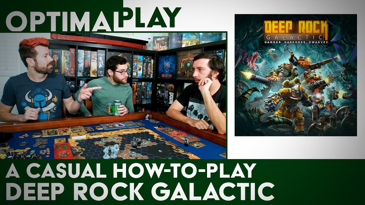 The Deep Rock Galactic Board Game: A Casual How To Play Explanation | Optimal Play