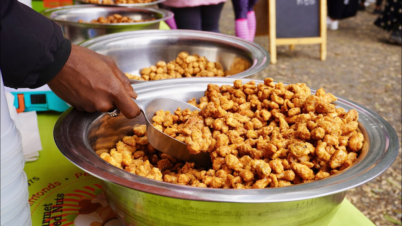 Caramelised Nuts: Cashew Nuts + Macadamia Nuts + Pecan Nuts