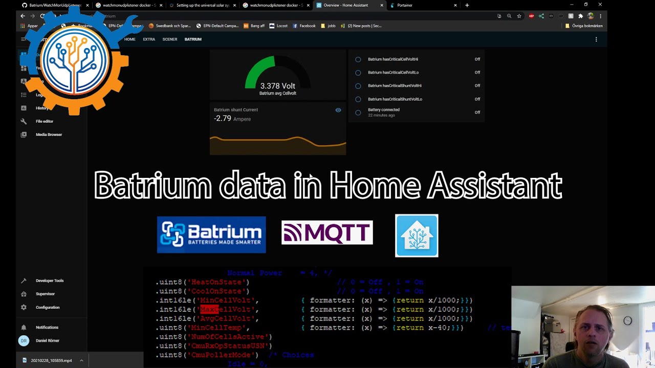Batrium integration towards Home Assistant (Intro)