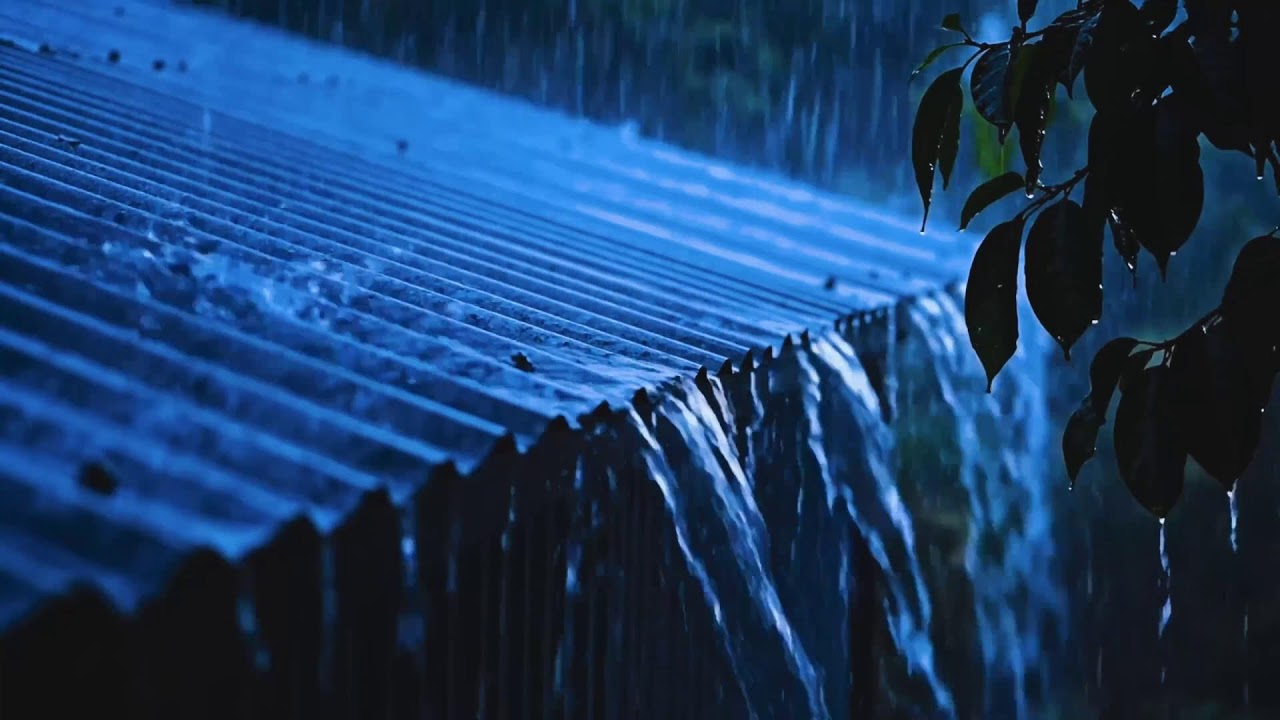 Calming Night Rain ASMR Sounds for Sleeping, Soft Rain to Ease Stress and Insomnia at Night 075