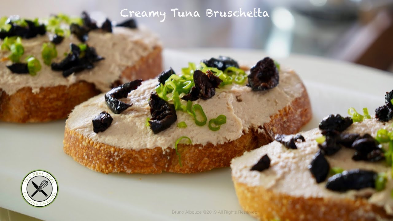 Tuna Bruschetta – Bruno Albouze