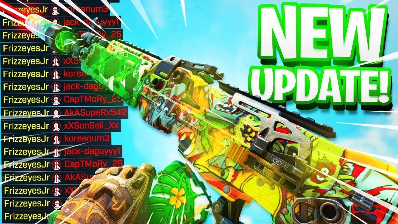 *NEW* 1.21 UPDATE is live now.. (COD BO4)