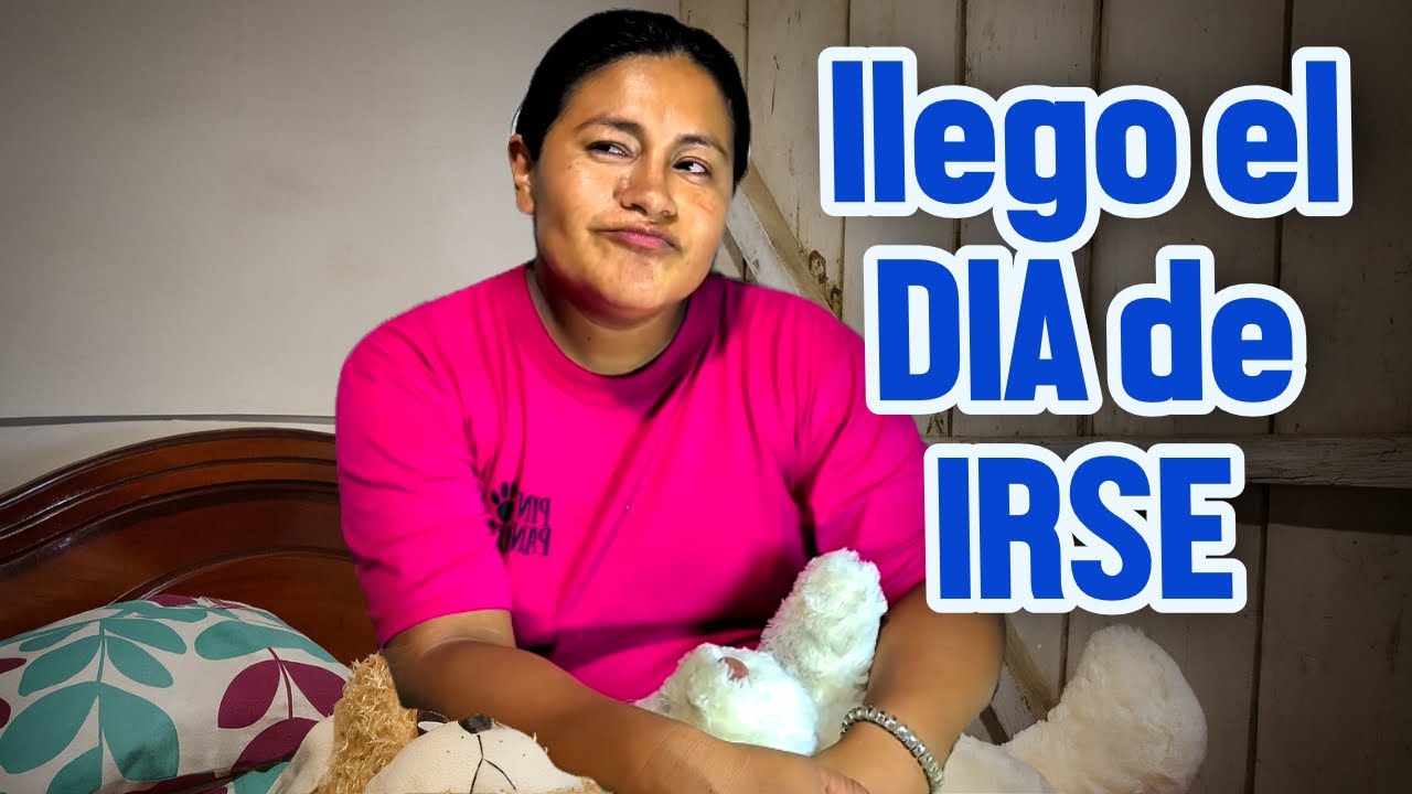 Llego la hora de empacar mis cositas por que ya llego el gran día de irme