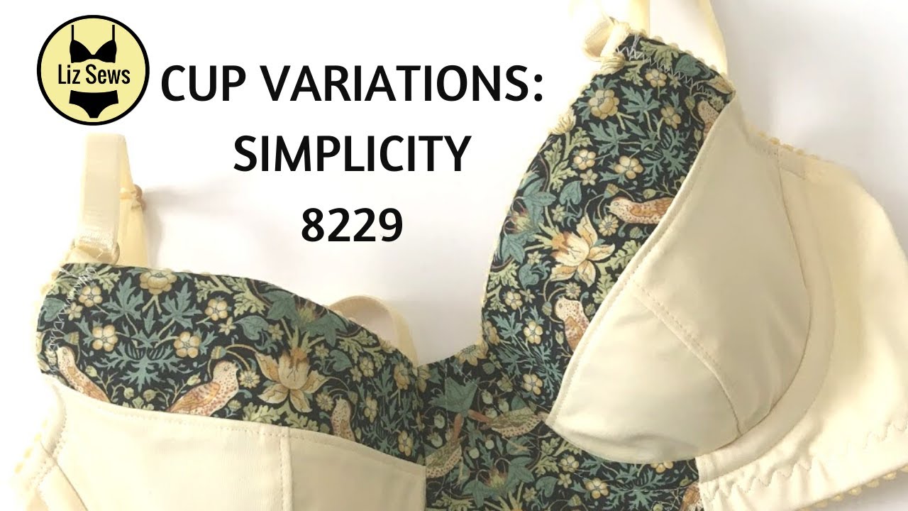 Simplicity 8229 Cup Variations