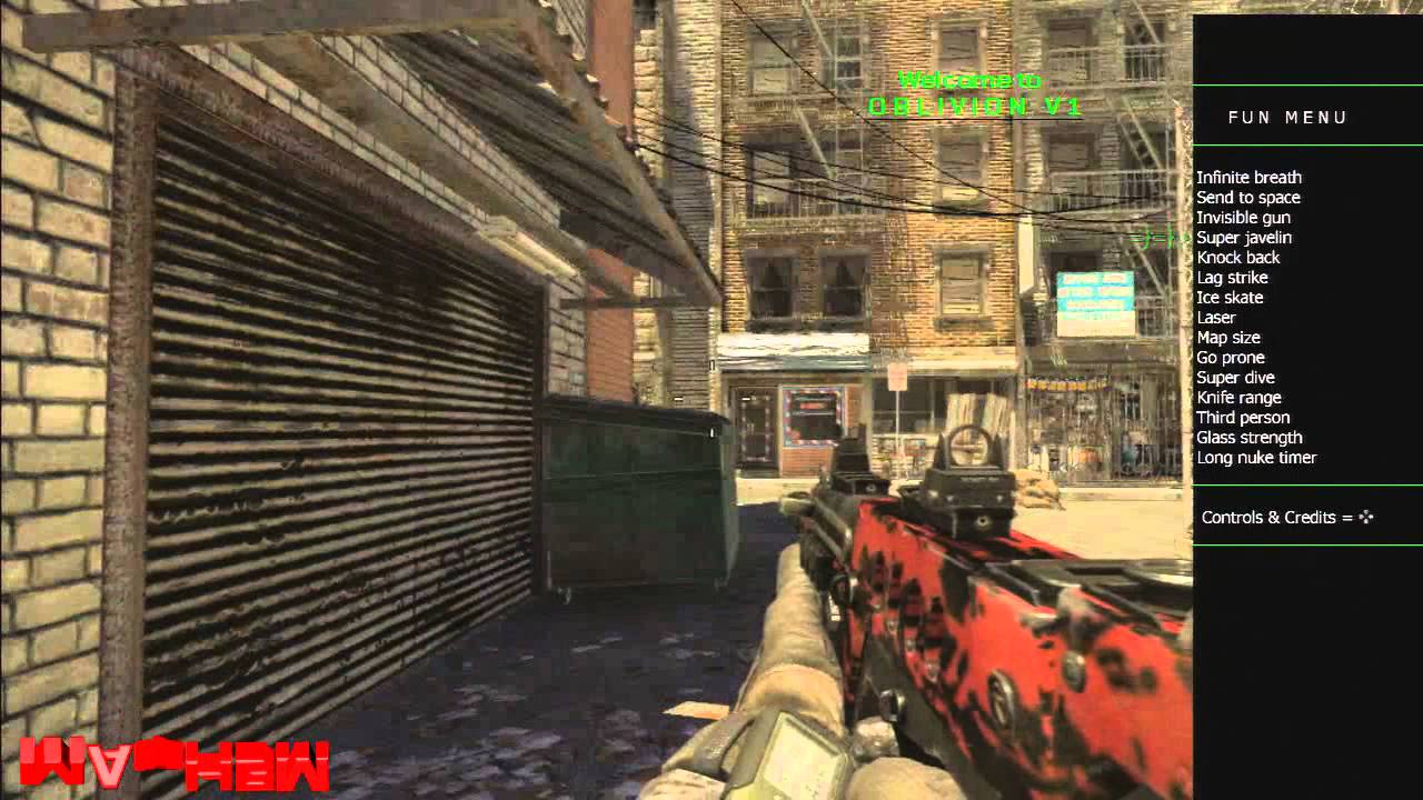Mw2 CFG menu [USB] Oblivion V1  -Official-