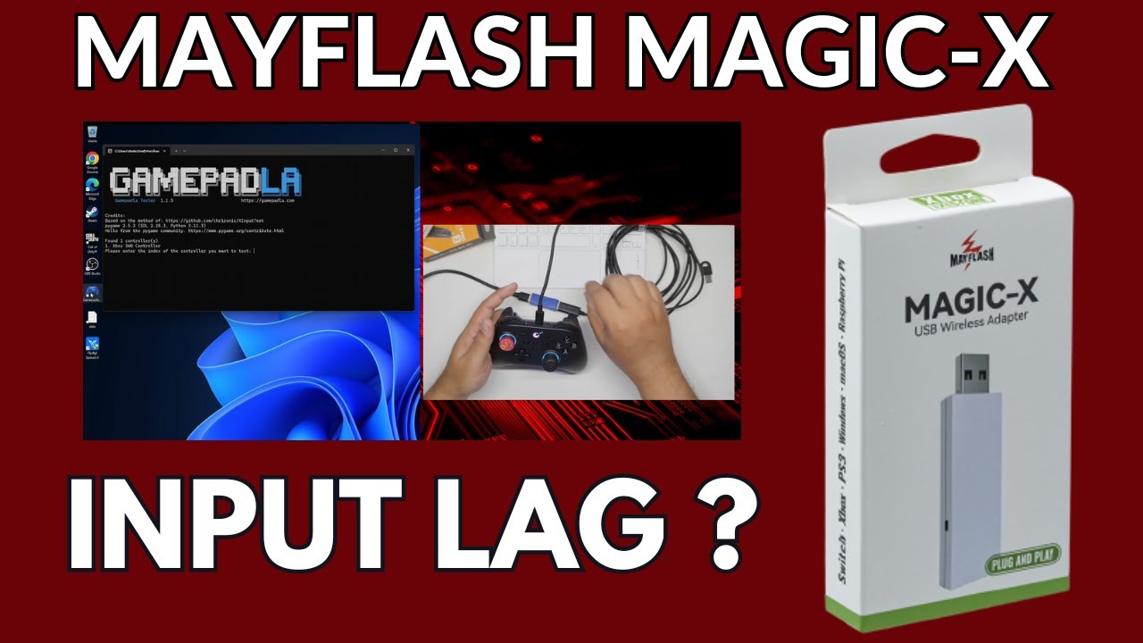 Mayflash Magic-X tem INPUT LAG ?
