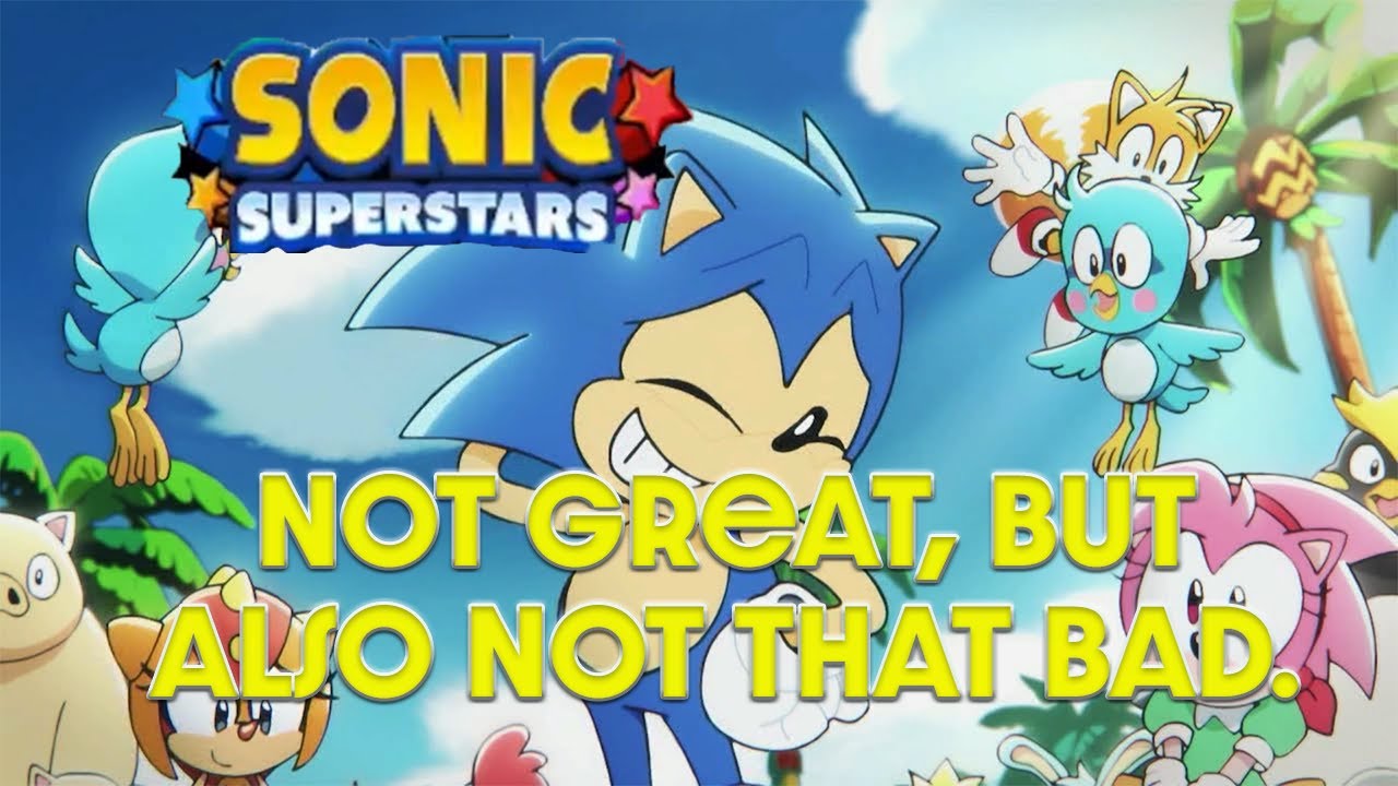 SuperBro Reviews Sonic Superstars | Liked It But Didn't Love It