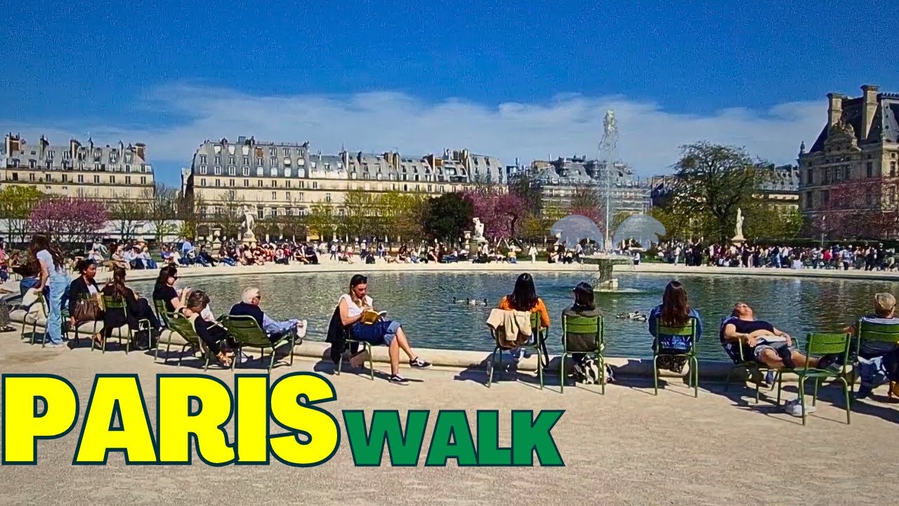 Visit a Royal park in the heart of Paris - Jardin des Tuileries