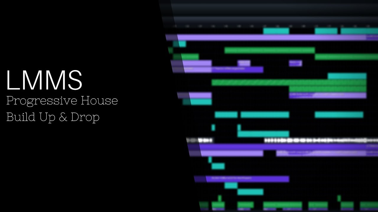 LMMS Progressive House Build Up & Drop