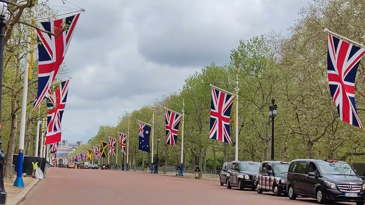 Klasický Londýn od London eye po Backingham po korunovaci 2023