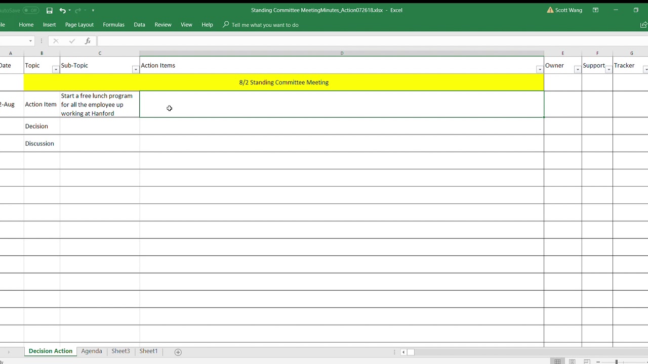 Meeting Minutes training Tutorial